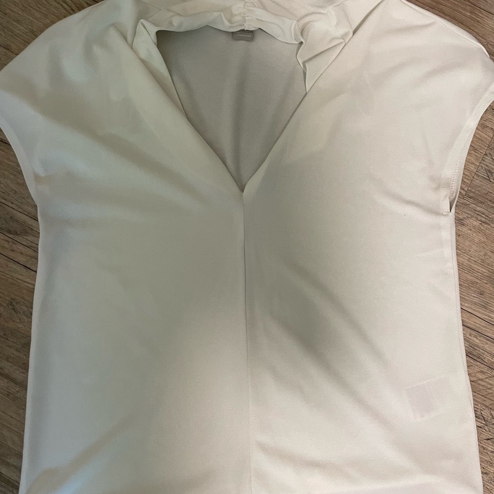 H&M Cream Button Down Shirt